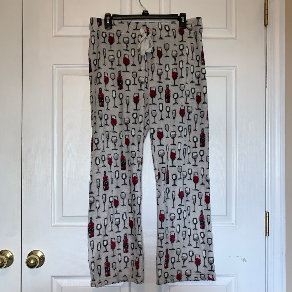 Wine glass Sleepwear Bottoms, NWOT